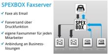 Spex Box Faxserver-Lösung für 5 User